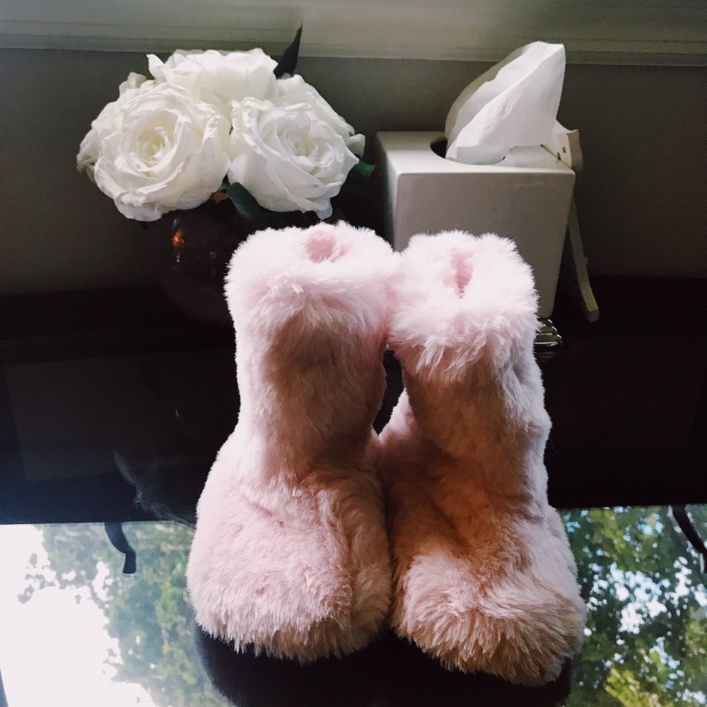 Booties and matching robe
